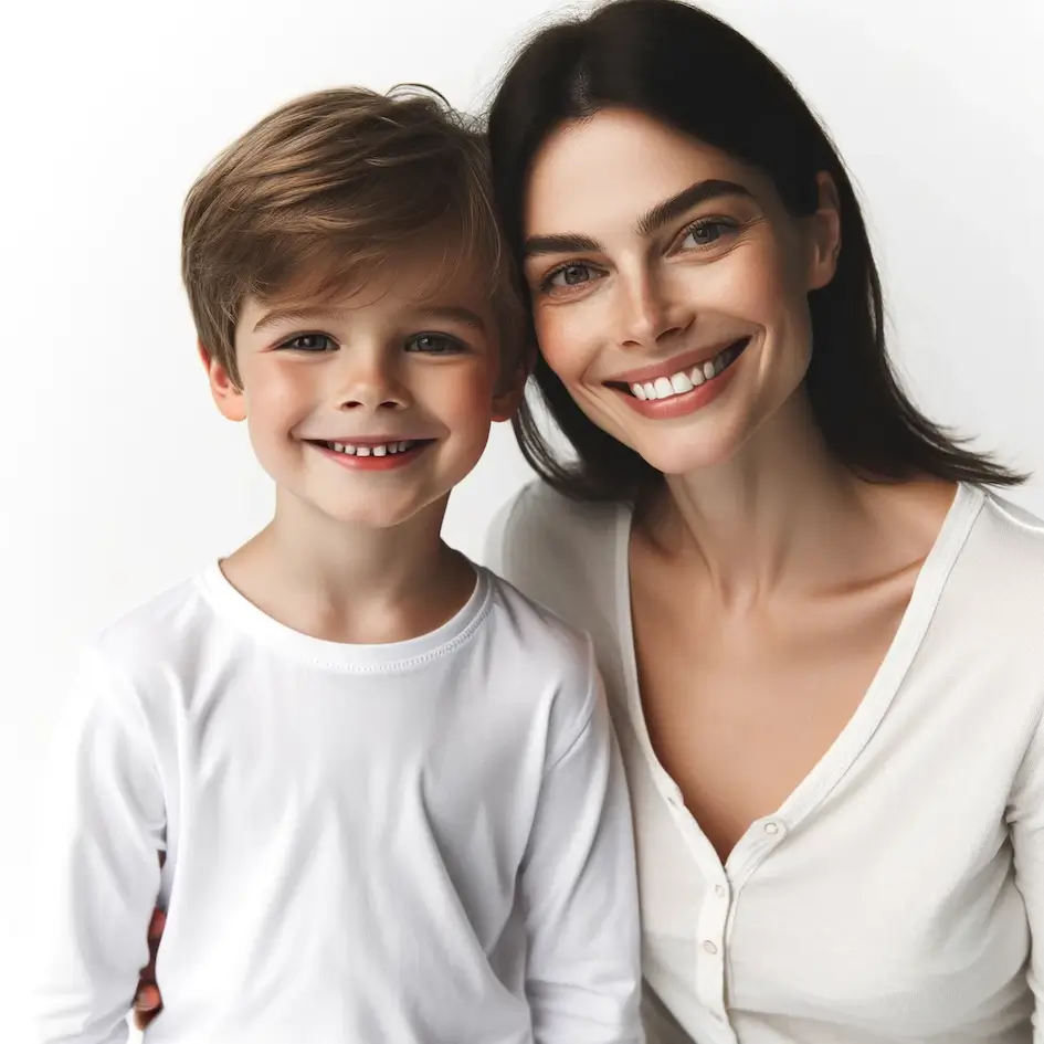 mama-niño-sonrientes-dentista-alcala-henares